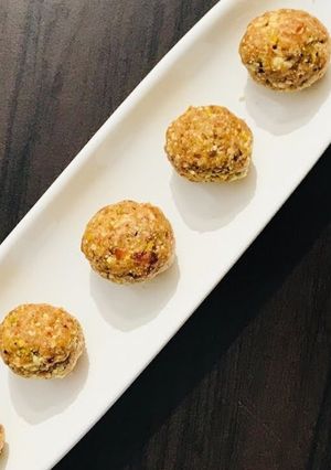 A picture of Dry Fruit Laddoo | Without Sugar & oil | Healthy recipe.