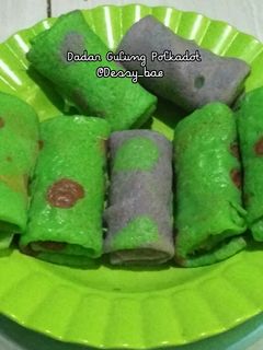 Foto resep Dadar Gulung Polkadot