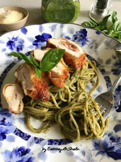 Foto resep Spaghetti Pesto