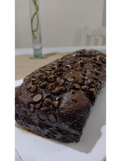Una foto de Budín de cacao vegano ✨
