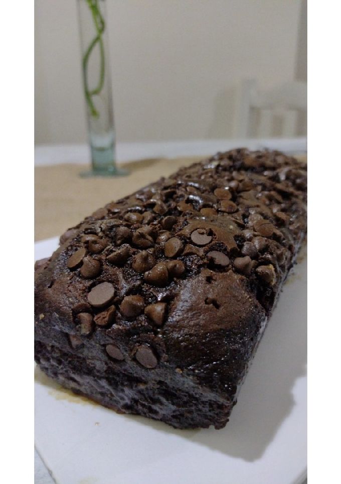 Una foto de Budín de cacao vegano ✨