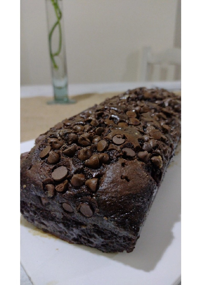 Una foto de Budín de cacao vegano ✨