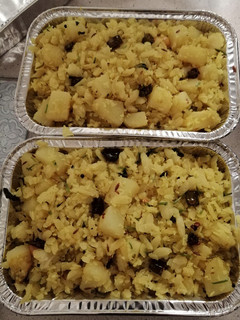 A picture of Poha batata.