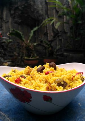 Foto resep Nasi Kebuli Sapi (Rice Cooker)