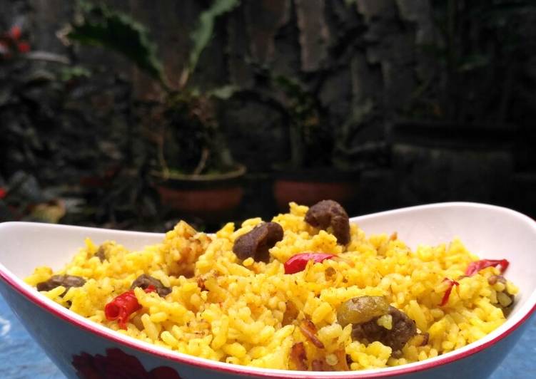 Nasi Kebuli Sapi (Rice Cooker)