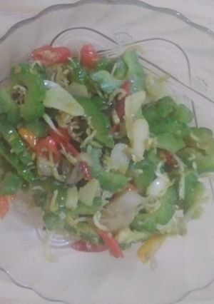 Foto resep 8. Tumis Pare + Teri Medan