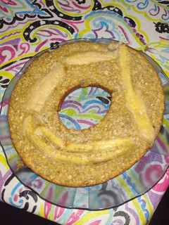 Una foto de Budín húmedo de banana y avena (saludable)