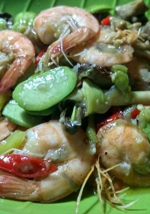 Foto resep Udang pete