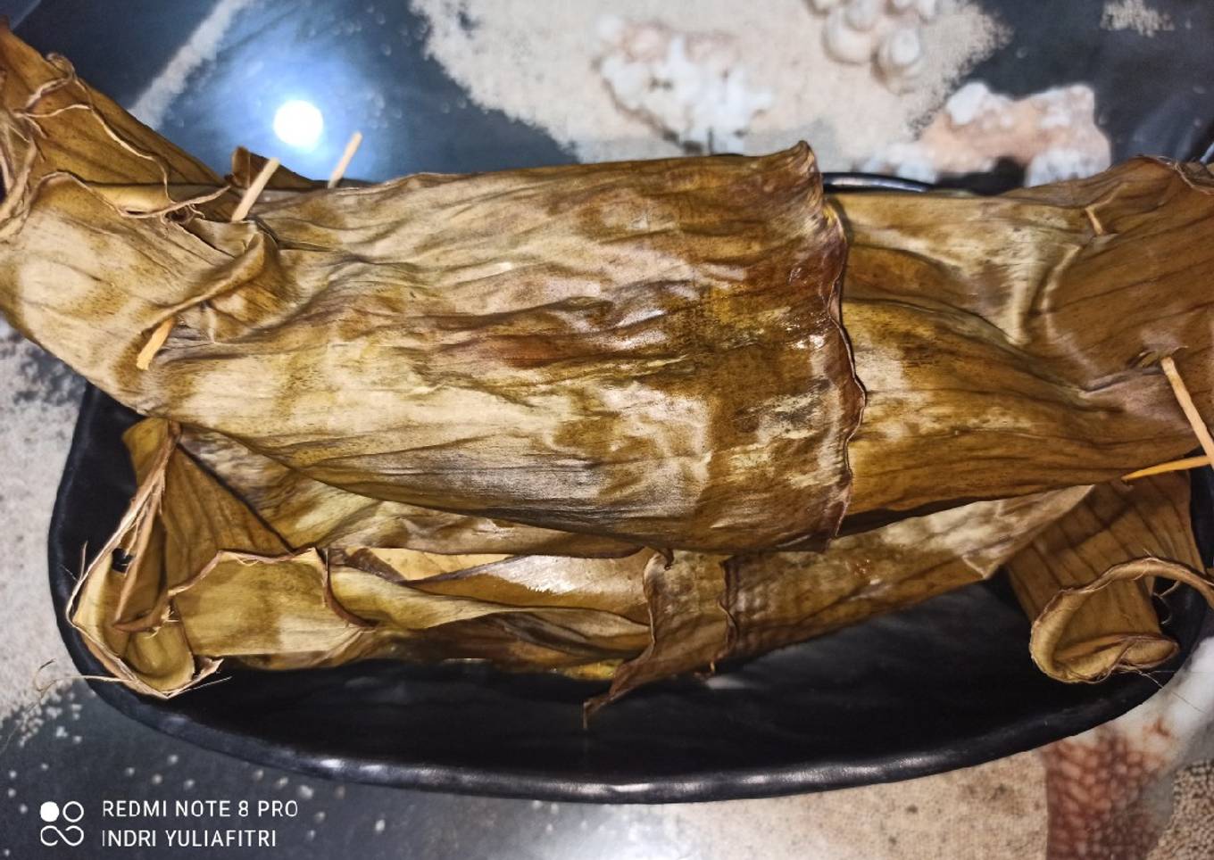 Pepes ikan mas