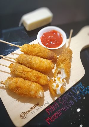 Foto resep Mini Corn Dog Mozarella Krispy