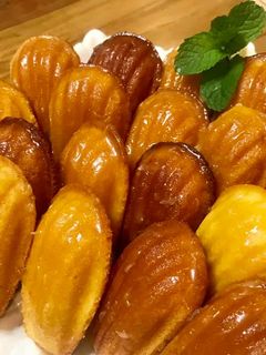 馬德蓮檸檬蜂蜜蛋糕 （法式甜點） 的食譜成品照片