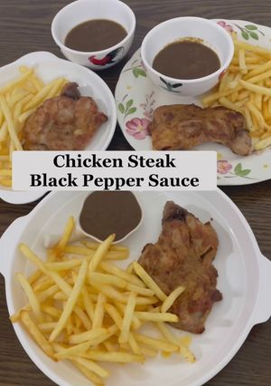 Foto resep 35. Chicken Steak Blackpapper Sauce