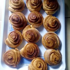 Cinnamon rolls A picture of Cinnamon rolls.