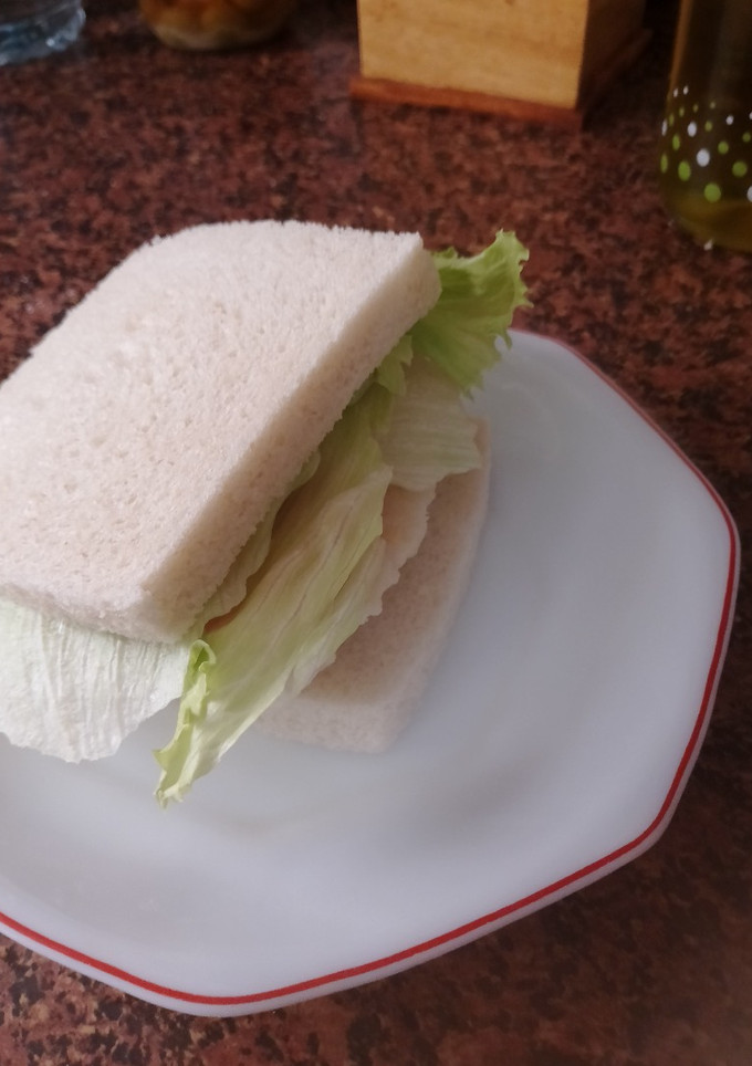 Una foto de Sándwich de Merluza