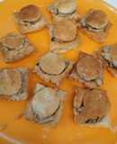 Mushroom vol au vents