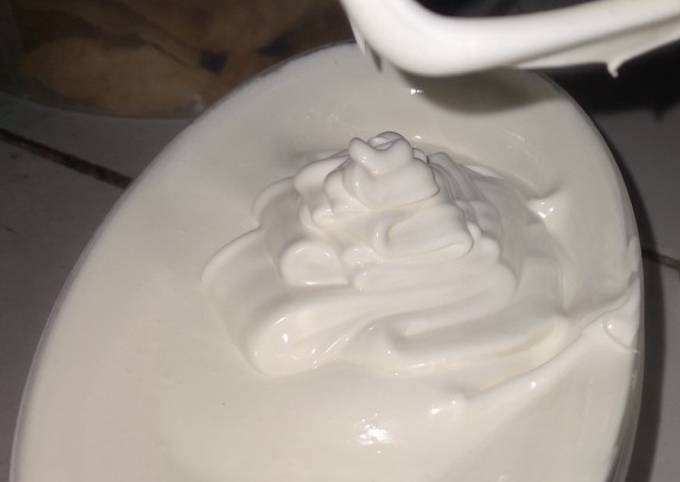 Resep Whipe cream homemade Resep Whipe cream homemade