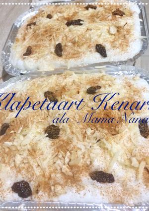 Foto resep Klapetaart Kenari