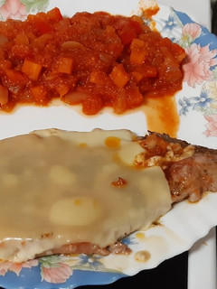 Una foto de Chuleta de aguja de cerdo a la manera de mi madre