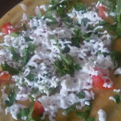 Paneer cheela A picture of Paneer cheela.
