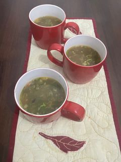 लेमन कोरिएंडर सूप (Lemon Coriander soup recipe in hindi) रेसिपी मुख्य फोटो