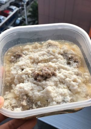 รูปของ โจ๊กไข่ขาว สูตรคีโต