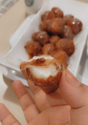 صورة لوصفة كرات القرفه بالتوفي..💔🥰🥮🍮