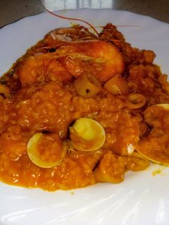Una foto de Arroz rápido improvisado