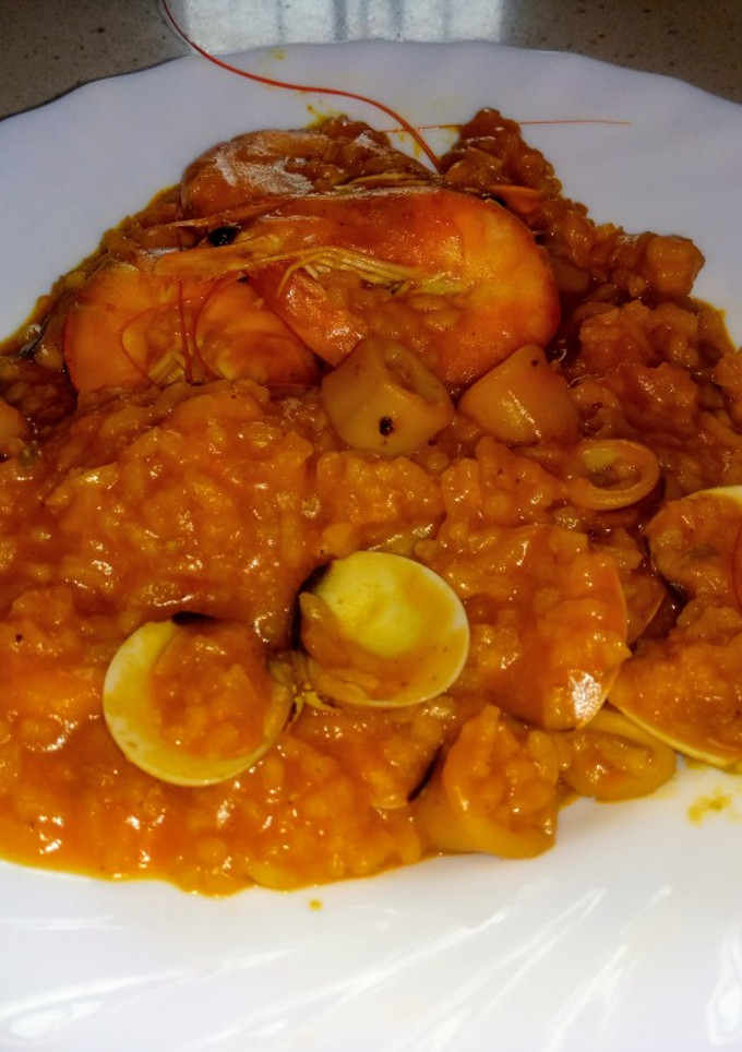 Una foto de Arroz rápido improvisado
