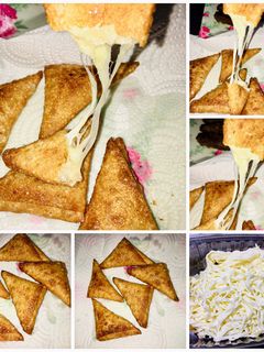 صورة لوصفة سمبوسك الجبنة السايحه 😋