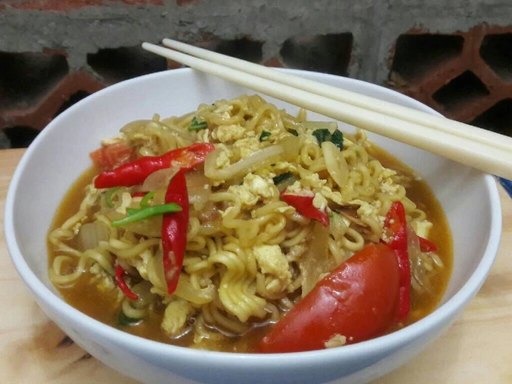 Cara Gampang Membuat Resep Mie Tek Tek Kuah Bumbu Iris #pr_anekamieberkuah yang Bikin Ngiler Anti Ribet, Bikin Ngiler