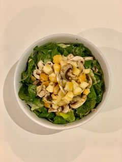 صورة لوصفة سلطة الجرجير بالمشروم و الحلوم 😋🥙🥗
