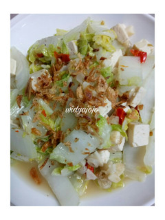Foto resep Tumis Sawi Putih dan Tahu