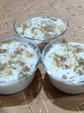 Arroz con leche y leche condensada