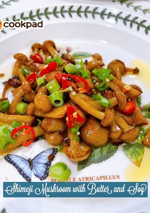 Gambar 👩‍🍳Shimeji Mushroom with Butter and Soy