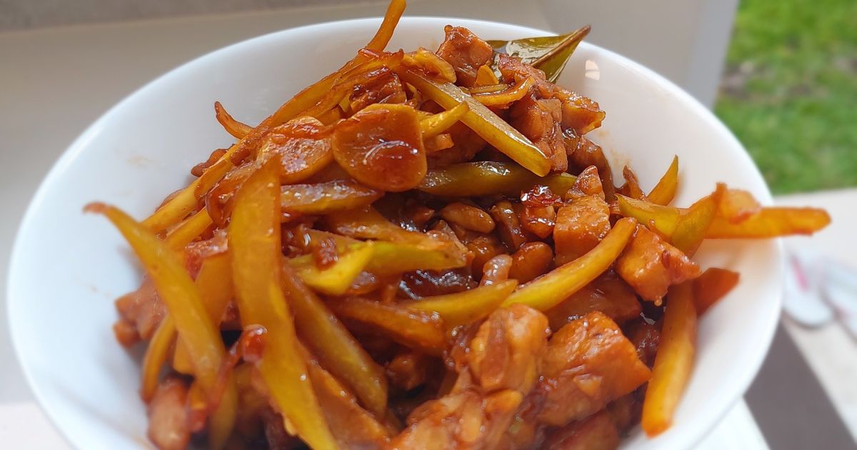 Oseng Labu Siam Tempe