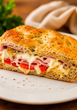 Una foto de Pan relleno