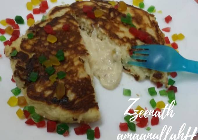 Hotteok-Korean Sweet Pancakes with an Indian twist Recipe