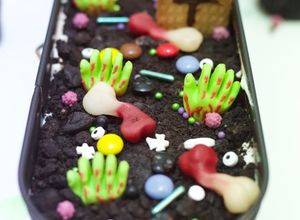 Foto principal de Tarta de galletas Oreo para Halloween 👻