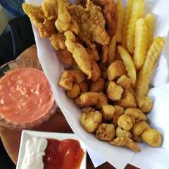 Foto resep Fish N Chips+ Crispy tofu BUCKET