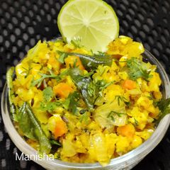 A picture of Sweet Corn Upma.