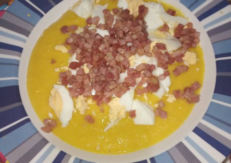 Salmorejo de mango