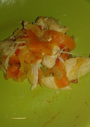 Una foto de Relleno de tacos o burritos