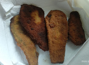 Una foto de Milanesas de Berenjenas 🍆😍