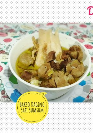 Foto resep Bakso Sapi Sumsum Maknyuss ala RizRaz #BikinRamadanBerkesan