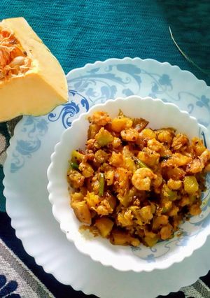 কুমড়ো চিংড়ি(kumro chingri recipe in Bengali) রেসিপির প্রধান ছবি