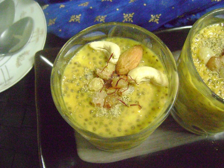 Recipe Mango Chia Pudding the Delicious Can spoil the tongue