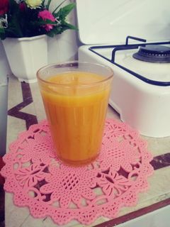 صورة لوصفة عصير الجزر