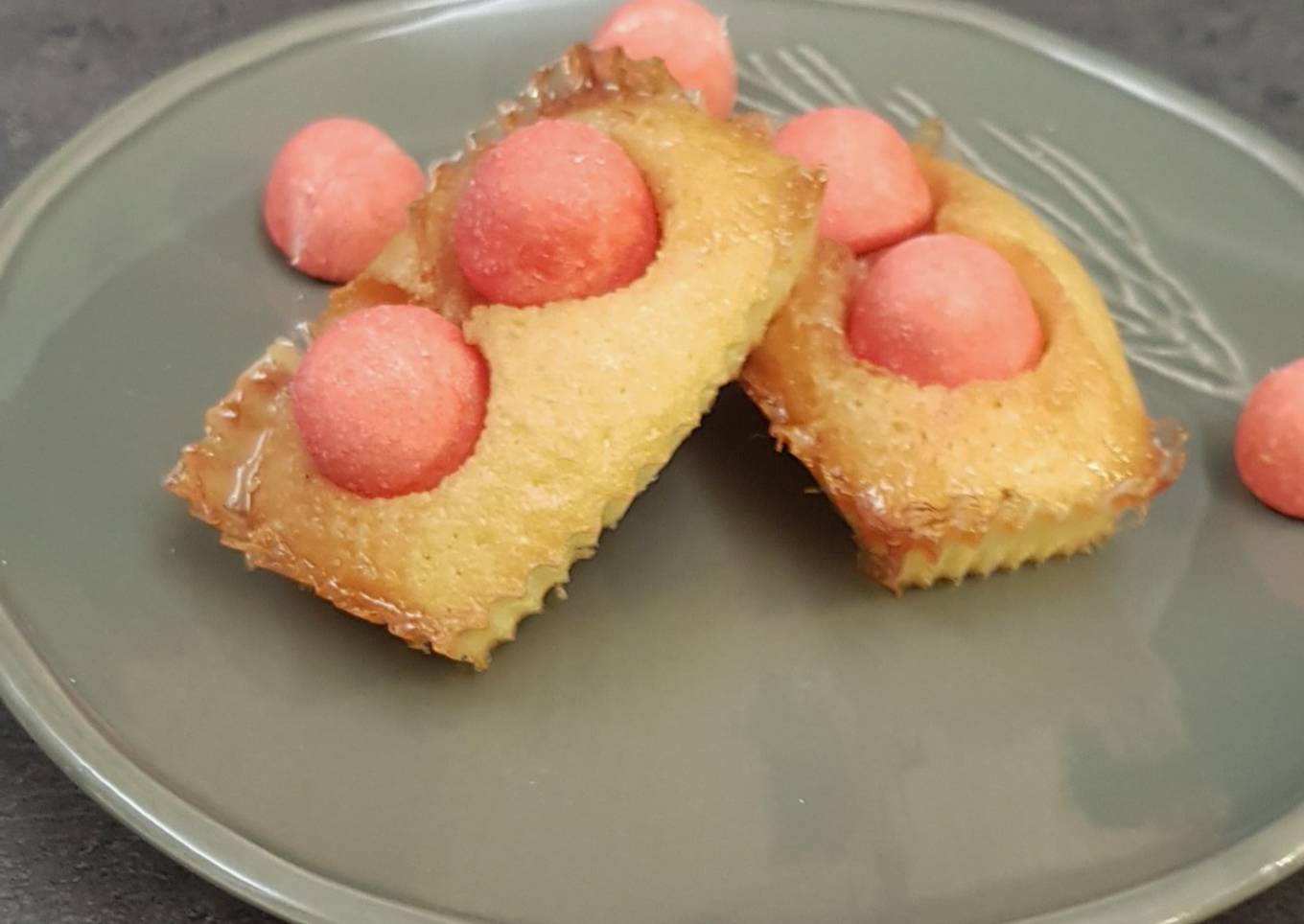 °mini-cakes fraises tagada°
