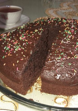 عکسی از دستور کیک شکلاتی 🍰