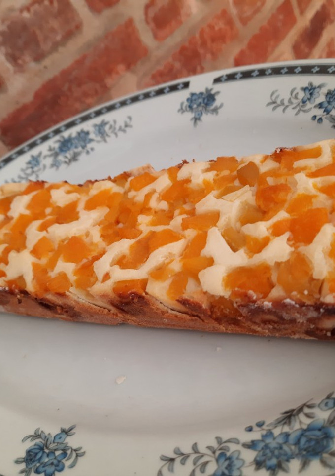 Una foto de Torta de Durazno 🍑 (sin gluten, sin azúcar)